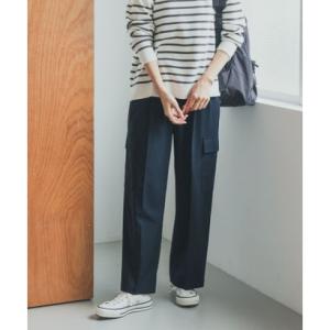 アーバンリサーチ ドアーズ URBAN RESEARCH DOORS センタープレスカーゴパンツ （ネイビー）