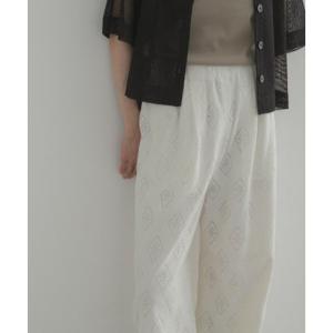 アーバンリサーチ ドアーズ URBAN RESEARCH DOORS レースイージーパンツ （オフホワイト）