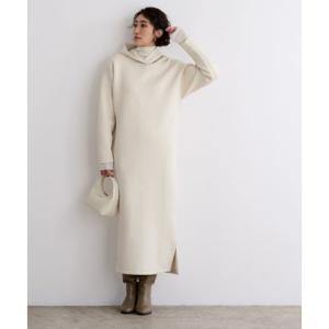 ユアーズ ur's ボンディングフーディーワンピース （アイボリー）