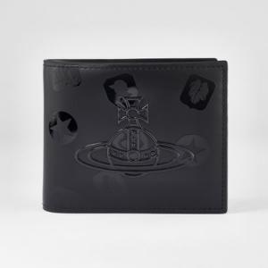 ヴィヴィアン ウエストウッド Vivienne Westwood 2つ折り財布 スムースカウレザー MAN BILLFOLD WALLET 51070