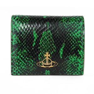 ヴィヴィアン ウエストウッド Vivienne Westwood 2つ折り財布 スネーク エンボス BILLFOLD 51150031W L007Y