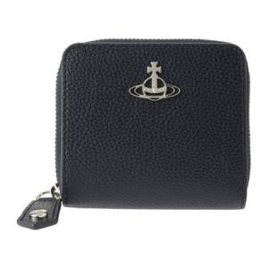 ヴィヴィアン ウエストウッド Vivienne Westwood 2つ折り財布 ピーユーグレイン MEDIUM ZIP WALLET 5107004J
