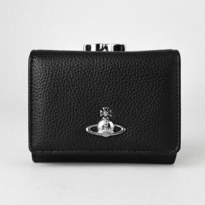 ヴィヴィアン ウエストウッド Vivienne Westwood 3つ折り財布 グレインレザー SMALL FRAME WALLET 5115002M