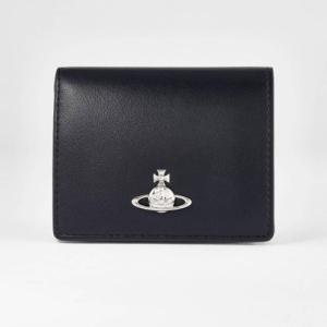 ヴィヴィアン ウエストウッド Vivienne Westwood 2つ折り財布 ヴィーガンレザー WOMAN BILLFOLD 51150030W S