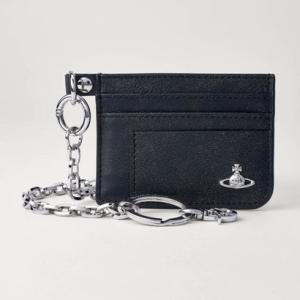 ヴィヴィアン ウエストウッド Vivienne Westwood カードケース ディストレストレザー FLAT CHAIN CARD HOLDER 5