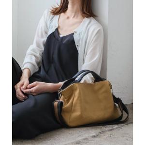 ヴィータフェリーチェ VitaFelice 本革×キャンバス2wayトートバッグ