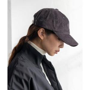 ヴィータフェリーチェ VitaFelice コーデュロイシンプルキャップ （GRAY）