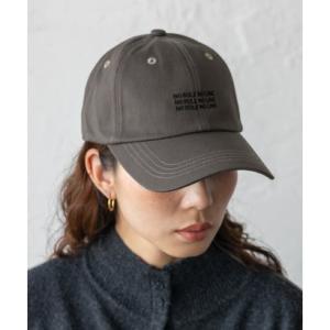 ヴィータフェリーチェ VitaFelice 刺繍ロゴ入り 接触冷感コットンキャップ （CHARCOA...