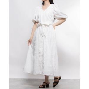 ヴィセンテ Vicente Puffsleeve maxi onepiece