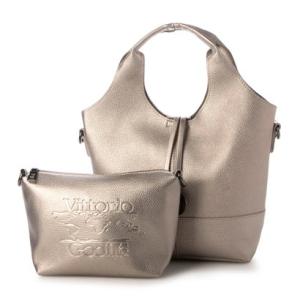 ヴィットリオ・ゴーディ Vittorio Godi 手提げバッグ （シャンパン）