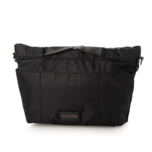 ビアデルトリトーネ Via Del Toritone 10ポケット ショルダーにもなる バッグインバッグ S （ブラック）