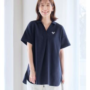 ヴィオラ エ ヴィオラ Viola e Viola 【マリクレール・スポーツ】スキッパーポロチュニック （ネイビー）