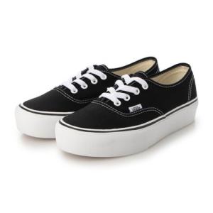 ヴァンズ VANS オーセンティック プラットフォーム 2.0 スニーカー （ブラック）
