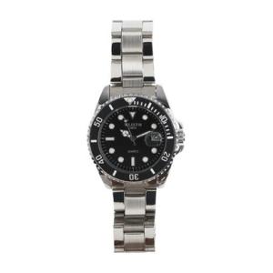 ヴァリアススタイル VARIOUS STYLE ベゼルと文字盤のカラーが統一されたメタルウォッチ 回転式ベゼル クオーツ 電池式 WT-WSQ016-