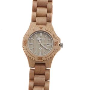 ヴァリアススタイル VARIOUS STYLE 日本製シチズンMIYOTAムーブメント 木製腕時計 ウッドウォッチ 日付カレンダー 小さめ WDW00