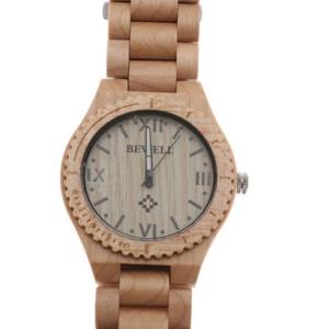 ヴァリアススタイル VARIOUS STYLE 日本製ムーブメント 天然素材 木製腕時計 軽量 45mmビッグケース WDW011-03 （03）