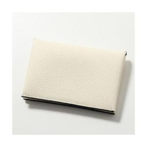 ヴァレクストラ Valextra Valextra カードケース SGNL0061028LOCPS99 レザー 名刺入れ （WWNN/ホワイト）