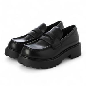 バガボンド VAGABOND ラウンドトウベーシックローファー （ブラック）