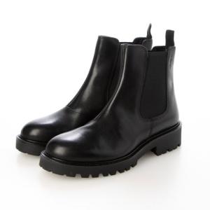 バガボンド VAGABOND ラウンドトウタンクソールサイドゴアブーツ （ブラック）