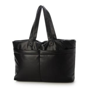 ベスジョーヤ VESGIOIA ラムレザー横長トートバッグ （ブラック）