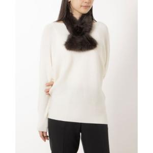 ベスジョーヤ VESGIOIA セーブルマフラー （ダークブラウン）