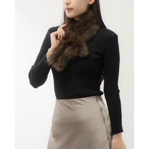 ベスジョーヤ VESGIOIA セーブルマフラー （ブラウン）