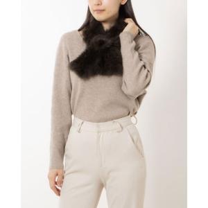 ベスジョーヤ VESGIOIA セーブルマフラー （ダークブラウン）