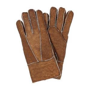 ベスジョーヤ VESGIOIA ムートン手袋 V字 （ブラウン）