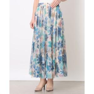 ベスジョーヤ VESGIOIA イタリア製スカート （ブルー）