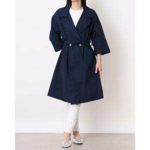 ベスジョーヤ VESGIOIA イタリア製コットンコート （ネイビー）