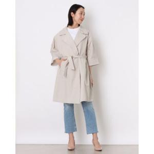 ベスジョーヤ VESGIOIA イタリア製コットンコート （ベージュ）