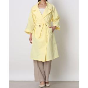 ベスジョーヤ VESGIOIA イタリア製コットンコート （イエロー）