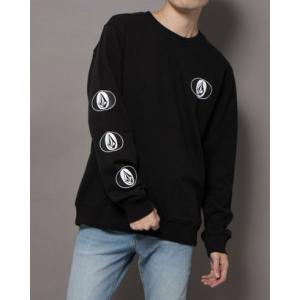 ボルコム VOLCOM STONE STACK CREW （BLK）