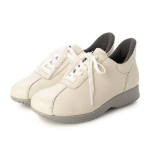 ウォーカーヒル Walker Hill 4Eステッチデザインコンフォートスニーカー （OW）