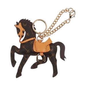 ホワイ Why ハーネスホースライディングチャーム （ブラウン）