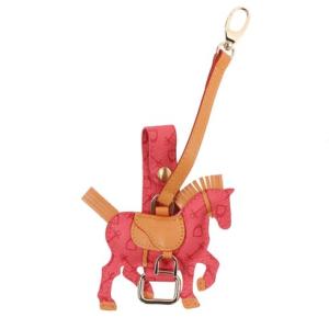 ホワイ Why ホースグローブホルダー （サーモンピンク×ナチュラル）