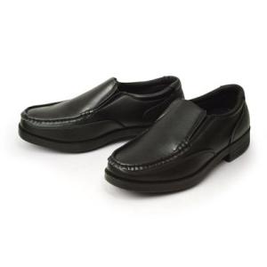 ウィルソン シューズ Wilson shoes ビジネスシューズ カジュアル スリッポン コンフォートシューズ ウォーキングシューズ メンズ （ブラッ