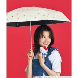 ハローキティ 晴雨兼用折りたたみ傘 UVカット 日傘 雨傘 サンリオ