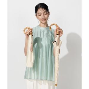 【Wpc.】最強の日傘 UVO（ウーボ）2段折 ミニ 55cm 大きい 完全遮光 遮熱 晴雨兼用 2WAY 折りたたみ傘 （タッセル／ ベージュ）