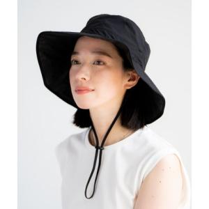 【Wpc.公式】帽子 UVカットサファリハット 遮光 撥水加工 軽量 折り畳める 紐付き 洗濯可能 ...