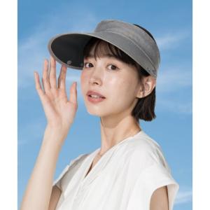AIGLE（エーグル） UVカット 撥水 サンシールドサファリキャップ 2WAY