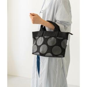 ウェレッグ セレクト welleg sellect ポケット付きミニトートバッグ （9020ブラックドットxブラック）