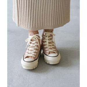 ウェレッグ セレクト welleg sellect コンバース オールスター ALL STAR 厚底 スニーカー （4223ベージュ／HI）
