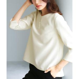 ホワイトジョーラ WHITE JOOLA UV CUT・速乾・接触冷感・防シワ・ストレッチ・手洗い可【多機能すぎるブラウス】ダブルピケクロス・パール調