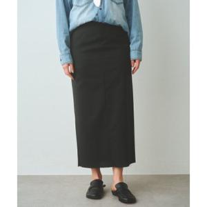 ウィムガゼット Whim Gazette Iラインスリットスカート （charcoal）