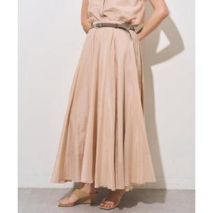 ウィムガゼット Whim Gazette 【WEB＆一部店舗限定カラーあり】コットンシルクフレアスカート （babypink）
