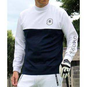 トップイズム TopIsm ゴルフ モックネックシャツ ハイネックTシャツ メンズ ゴルフウェア G...