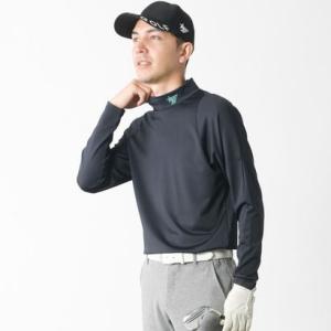 トップイズム TopIsm ゴルフウェア モックネックシャツ アンダーウェア インナーシャツ メンズ...