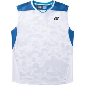ヨネックス YONEX ヨネックス YONEX バドミントン メンズゲームシャツ   ノースリーブ   10755 （011 ホワイト）