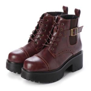 YOSUKE（ヨースケ） ブーツ 厚底レースアップブーツ 靴 レディース